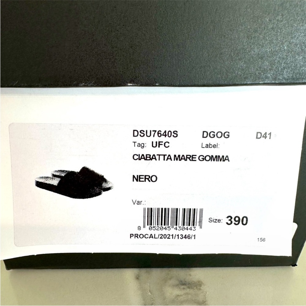 NWT: Versace Ciabatta Mare Gomma slides sz 8 (runs small) - Picture 5 of 5